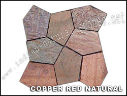 copper red natural