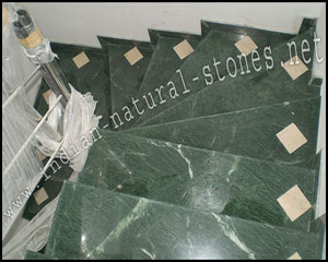 green marble step riser supplier