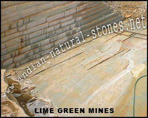 lime green limestone mines