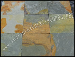 m-green rustic slate stone