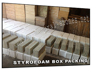 marble tiles packing