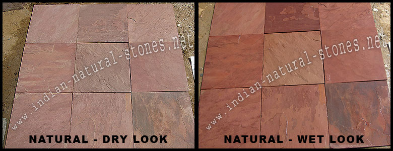 north india terra red slate tiles india
