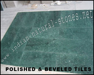 forest green marble tiles