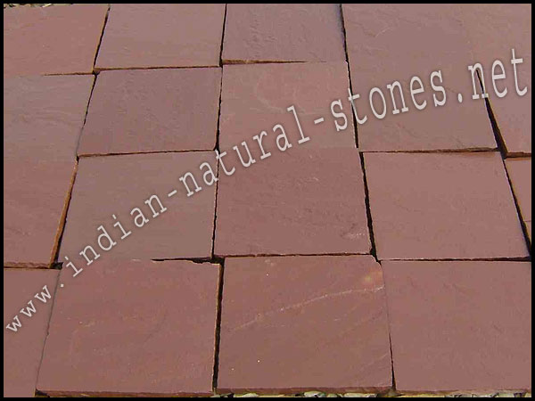 mandana red sandstone paving